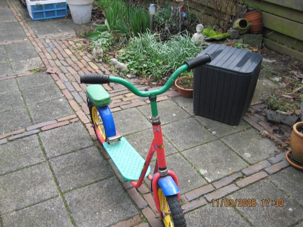 Originele en nostalgische Autopet/ step, Fietsen en Brommers, Steps, Ophalen, Gebruikt, Gewone step, Onbekend