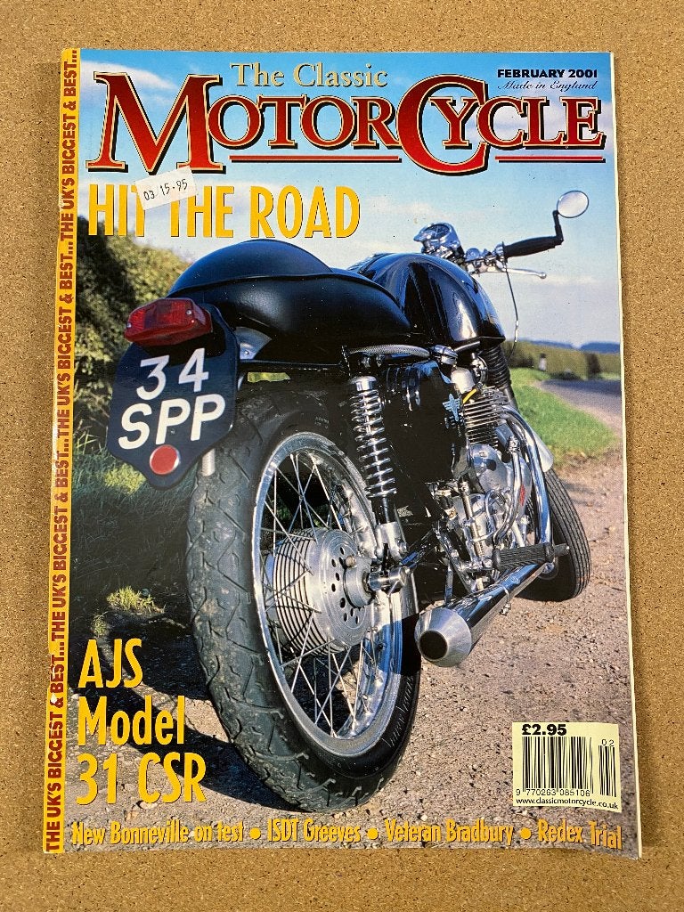 The Classic Motorcycle February 2001 Engels, Boeken, Verzenden, Gelezen, Sport en Vrije tijd