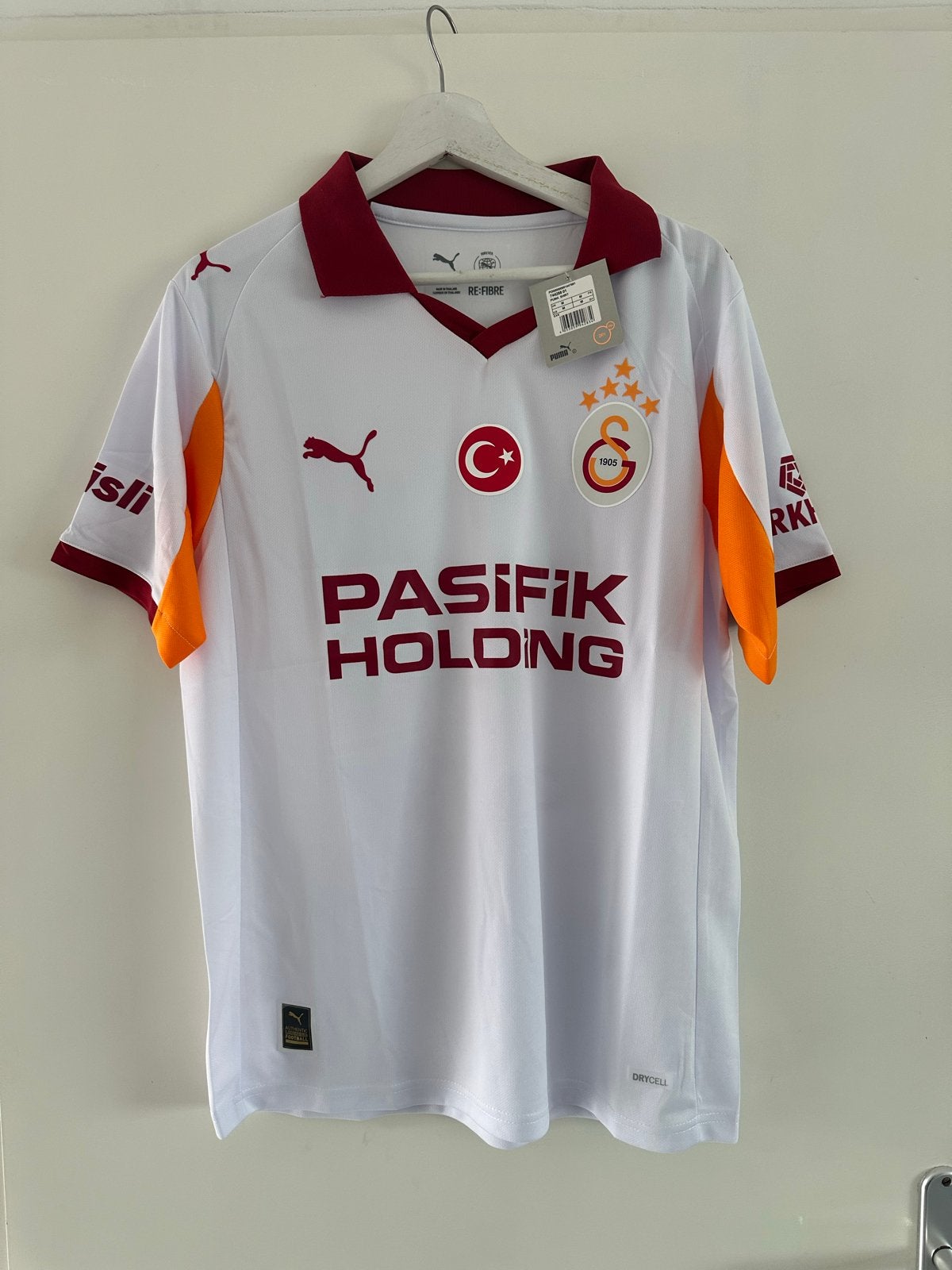 Galatasaray uitshirt Nieuw maat M, Maat 48/50 (M), Wit, Nieuw, Ophalen of Verzenden