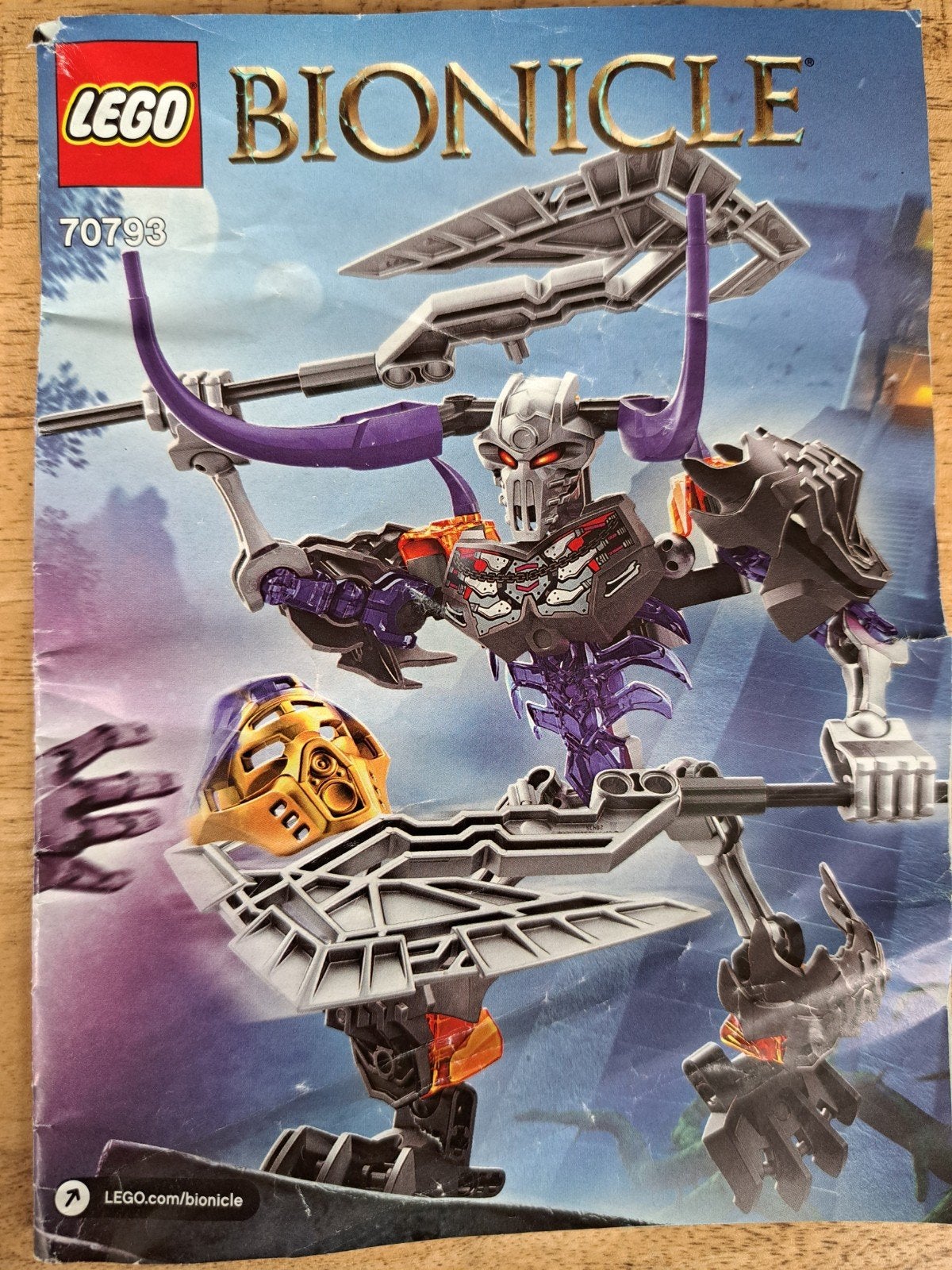 lego bionicle 70793, Ophalen of Verzenden, Zo goed als nieuw