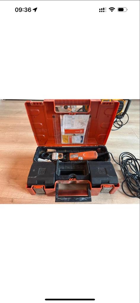 Fein Multimaster FMM 250 Q in koffer, Ophalen, Gebruikt