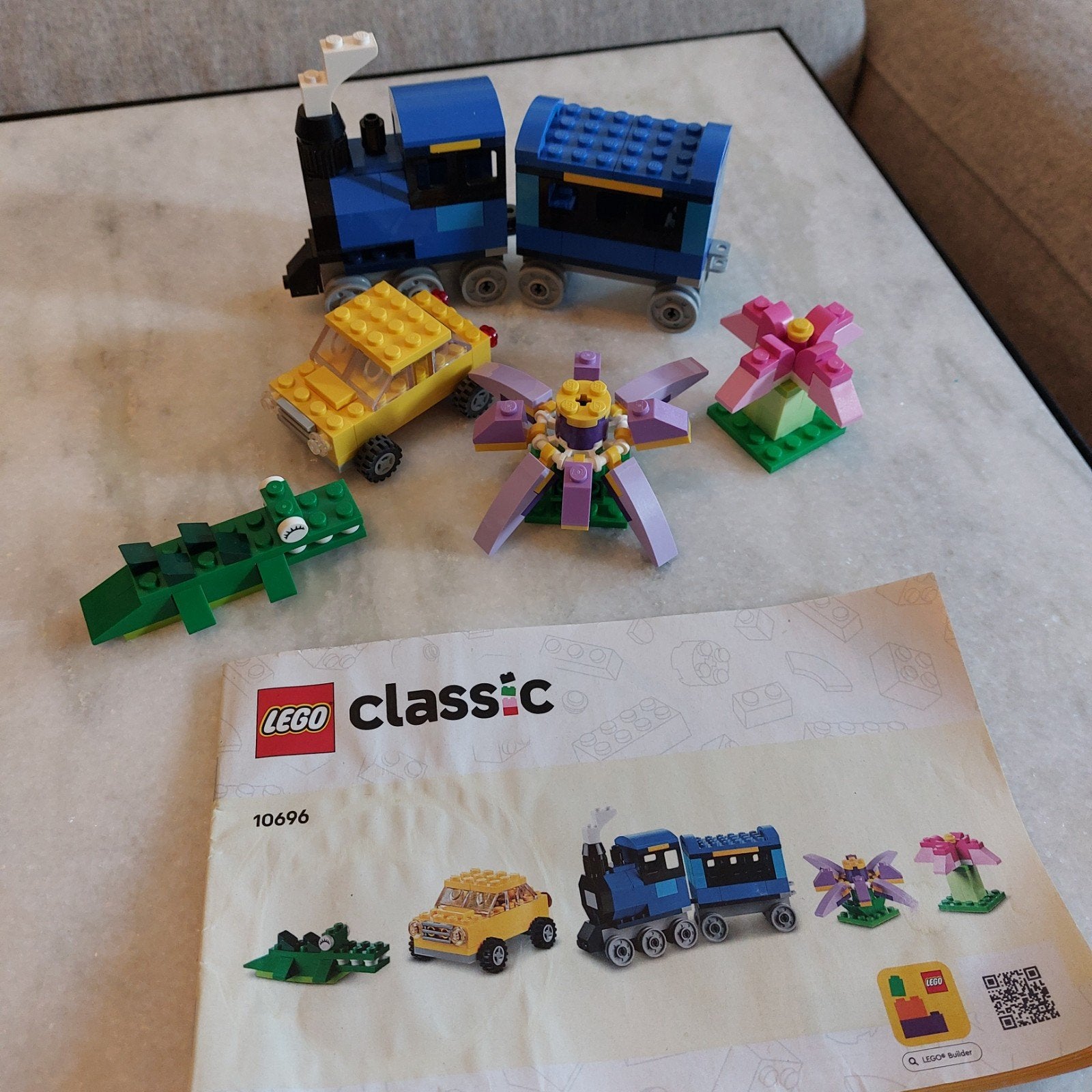 LEGO Classic 10696 met 484 onderdelen! en opbergdoos, Gebruikt, Overige thema's, Lego, Ophalen of Verzenden