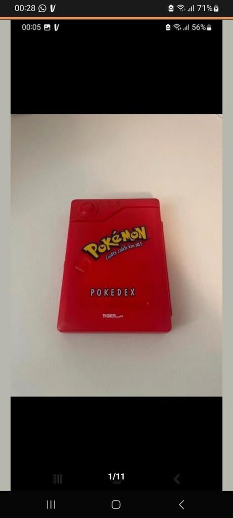 Pokédex, Spelcomputers en Games, Spelcomputers | Overige, Zo goed als nieuw, Ophalen of Verzenden