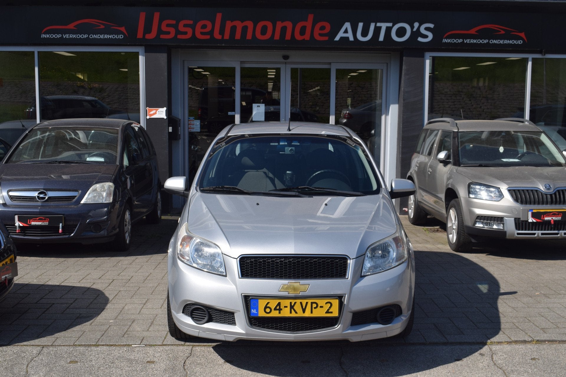Chevrolet Aveo 1.2 16V LS B-clever Airco NAP Nwe APK !, Auto's, Voorwielaandrijving, Aveo, 4 cilinders, 400 kg