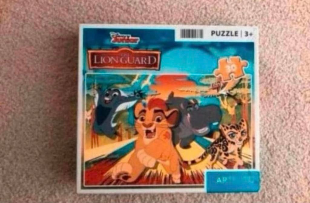 Puzzel Lion King 30 stukjes, Ophalen of Verzenden, 10 tot 50 stukjes, Zo goed als nieuw