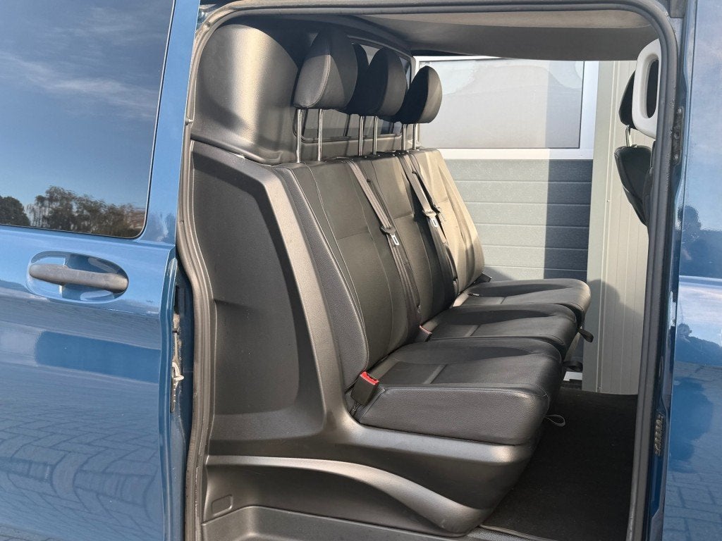 Mercedes-benz VITO 114 CDI Automaat Dubbel Cabine L2 / Leder, Auto's, Automaat, 136 pk, 4 cilinders, Verwarmde buitenspiegels