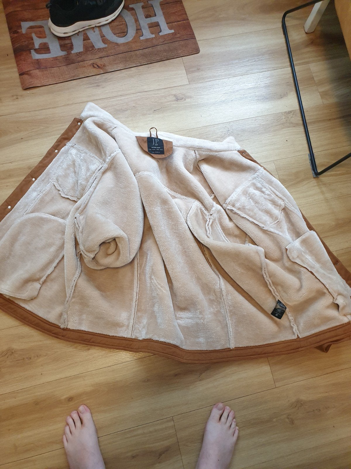 Heren winterjas JP 1880 - Maat 7XL (80/82), Ophalen, Bruin, Overige maten, Zo goed als nieuw