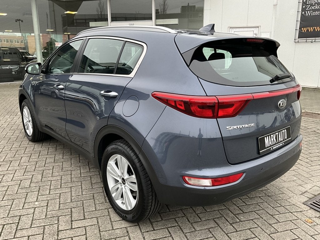 Kia Sportage 1.6 GDI DynamicLine Camera Carplay Cruise Stoel, Auto's, Stof, Gebruikt, 4 cilinders, Blauw
