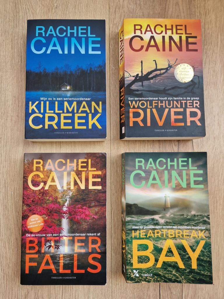 Stillhouse Lake serie Rachel Caine - Deel 2 t/m 5, Ophalen of Verzenden