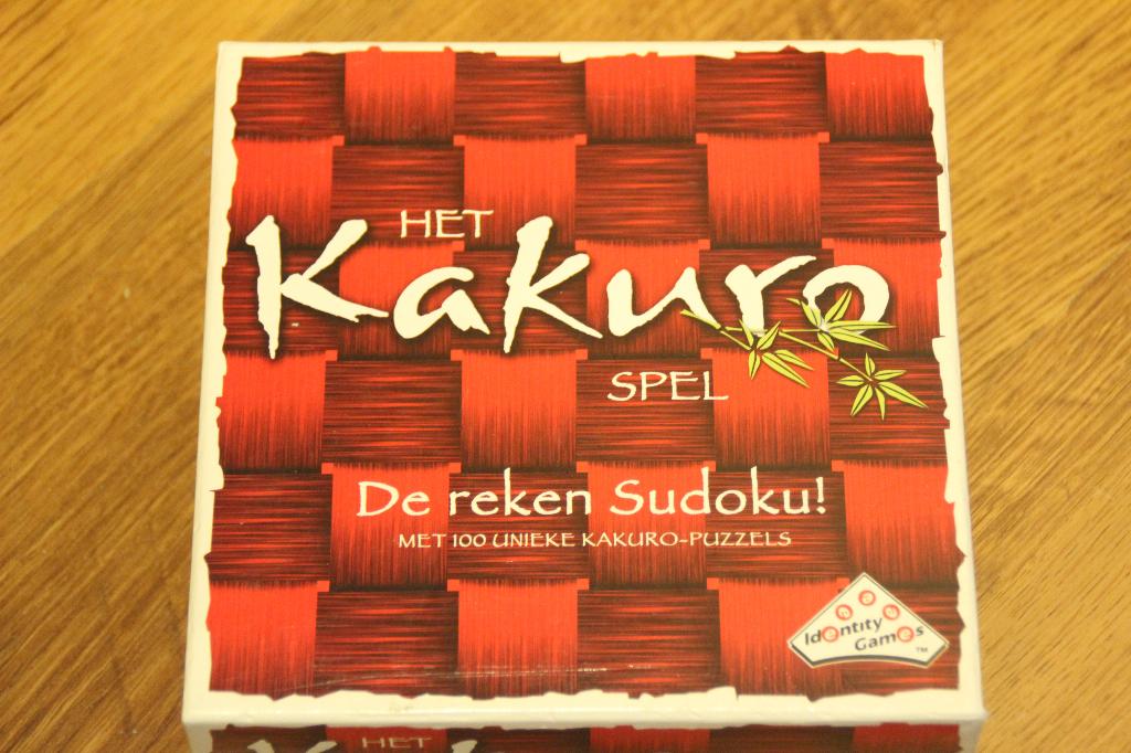 het kakuro spel (nieuw), Ophalen of Verzenden, Nieuw