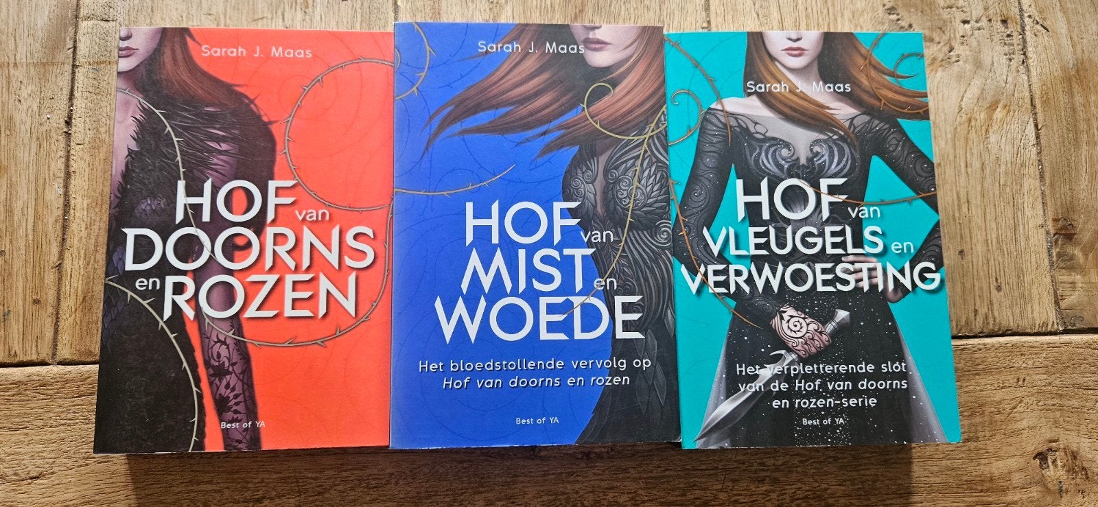 Hof van Doorns en Rozen serie - Sarah J. Maas (3 boeken), Boeken, Ophalen of Verzenden