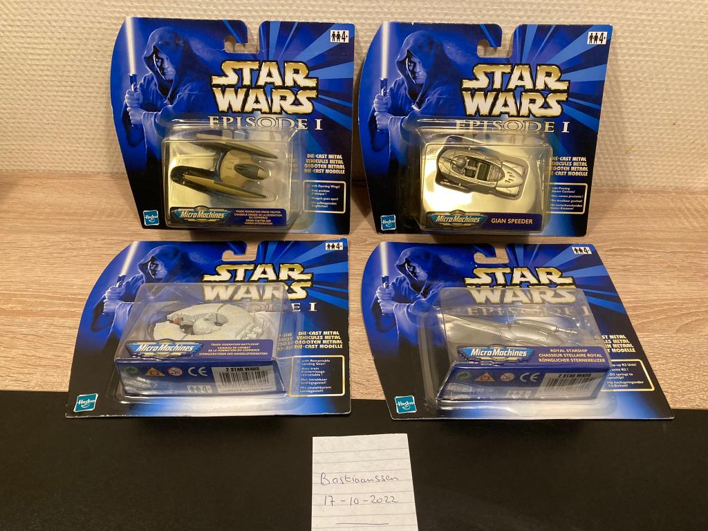 Star Wars Micro Machines - Episode I - die-cast vehicles, nw, Verzamelen, Star Wars, Ophalen of Verzenden, Nieuw, Actiefiguurtje