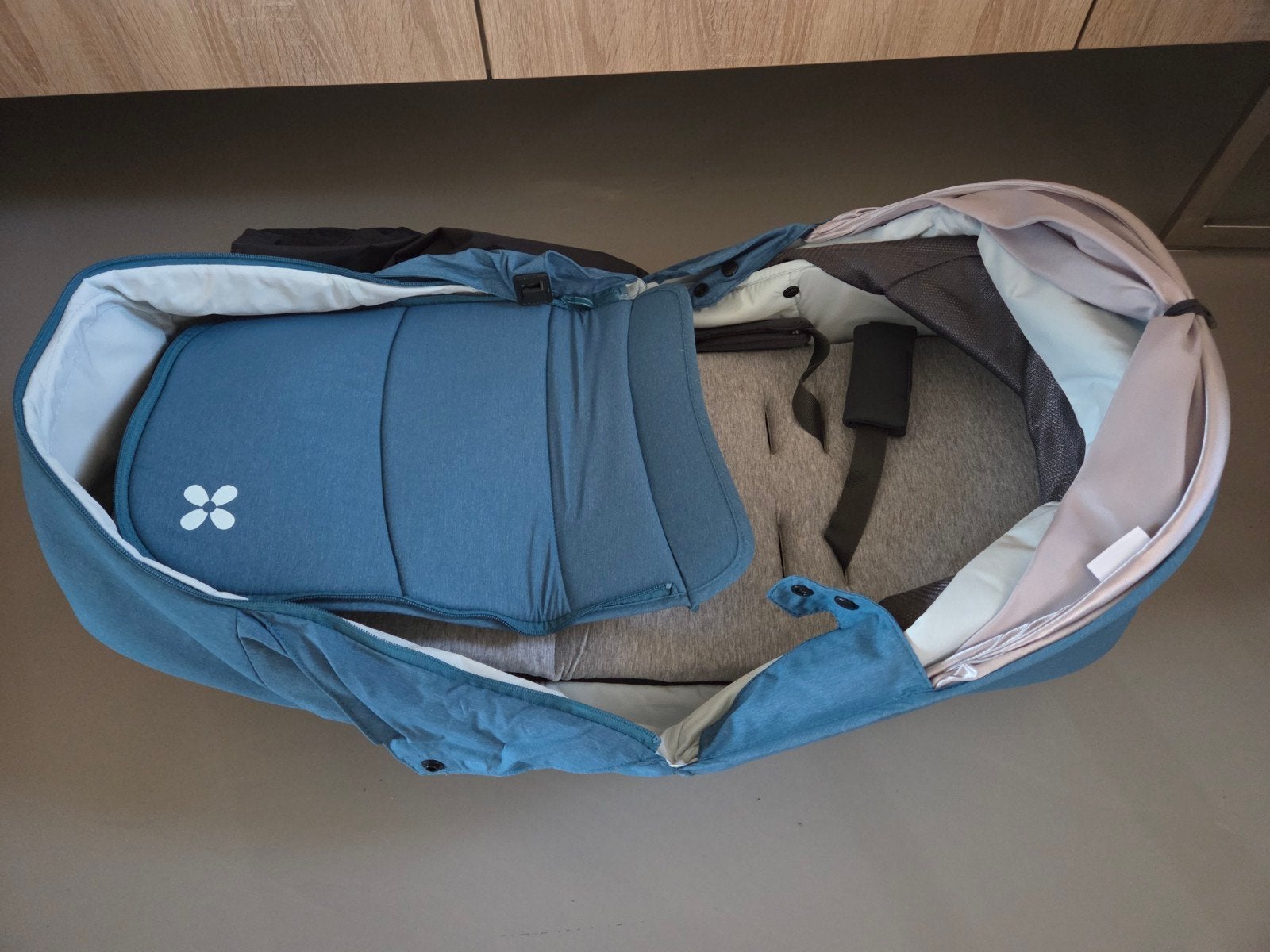 Uppababy Minu reiswieg / birth kit, Ophalen of Verzenden, Zo goed als nieuw, Met reiswieg, Kinderwagen
