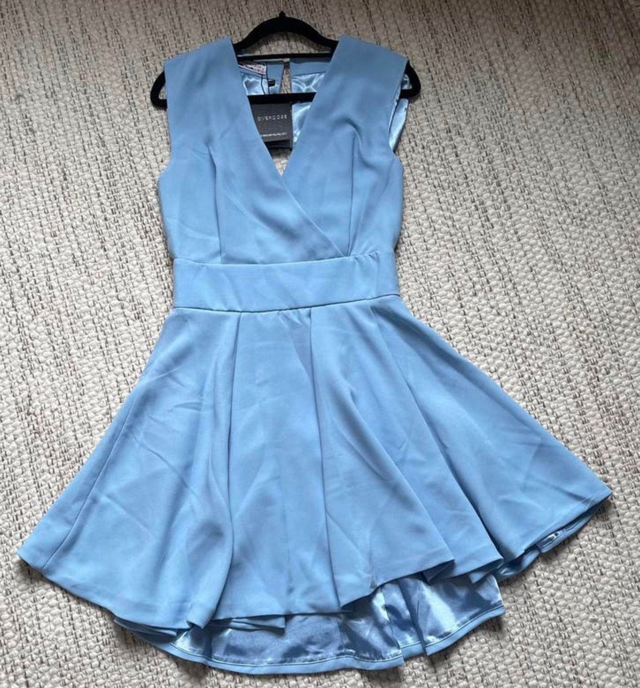 Licht blauw cocktailjurkje maat  S, Ophalen of Verzenden, Nieuw, Blauw, Boven de knie