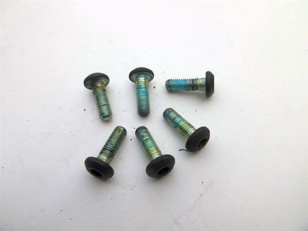 Yamaha XJ600 remschijf bouten XJ 600 S rem schijf Diversion, Ophalen of Verzenden, Gebruikt