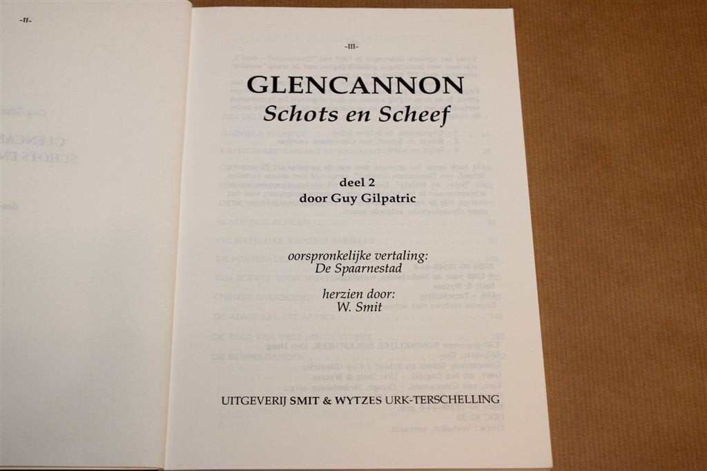 Glencannon — Schots en Scheef, Verhalen van Boord, Boeken, Verzenden, Gelezen