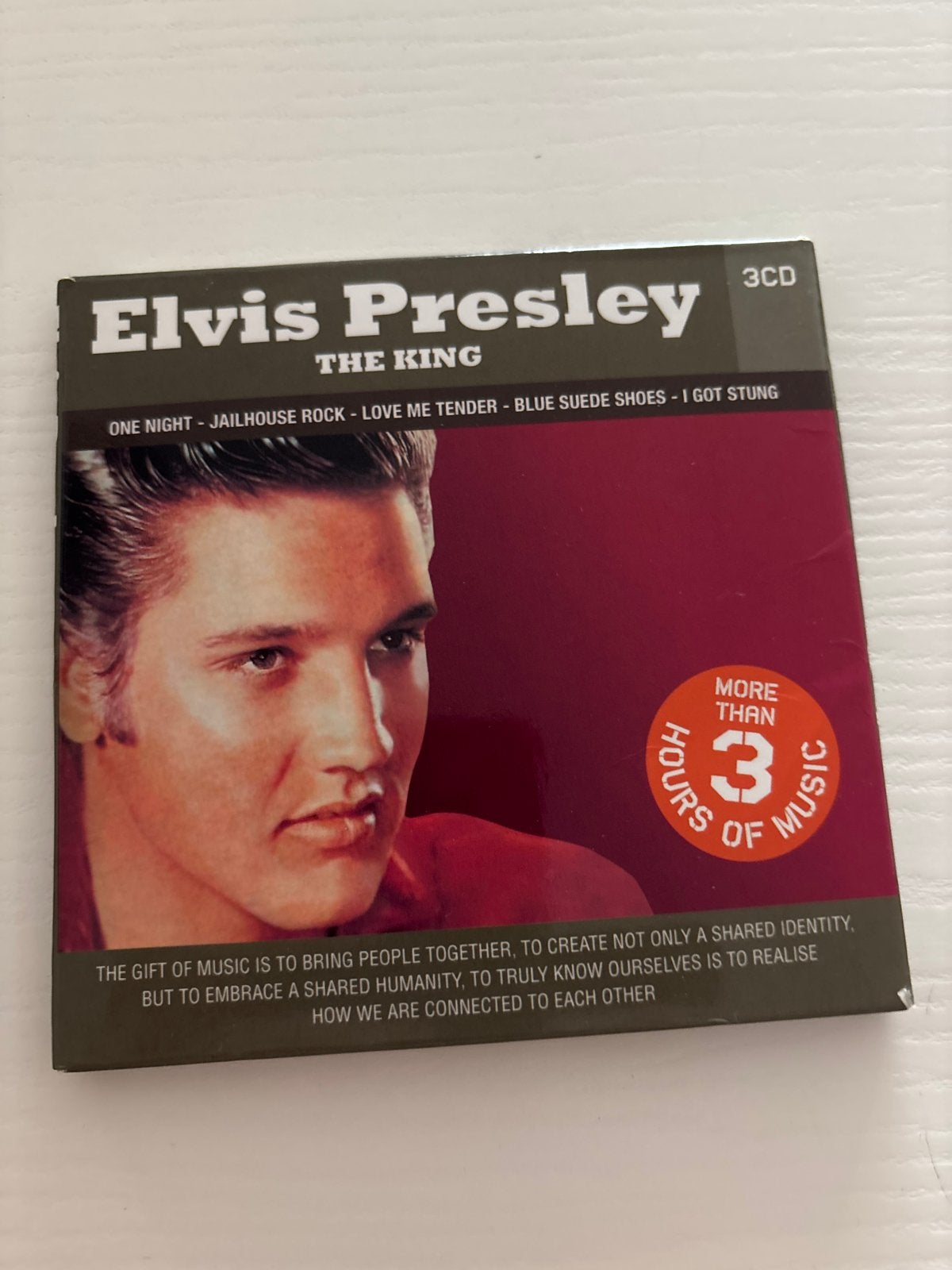 Elvis Presley - The King - 3CD Boxset, Ophalen of Verzenden, Zo goed als nieuw, Cd of Plaat