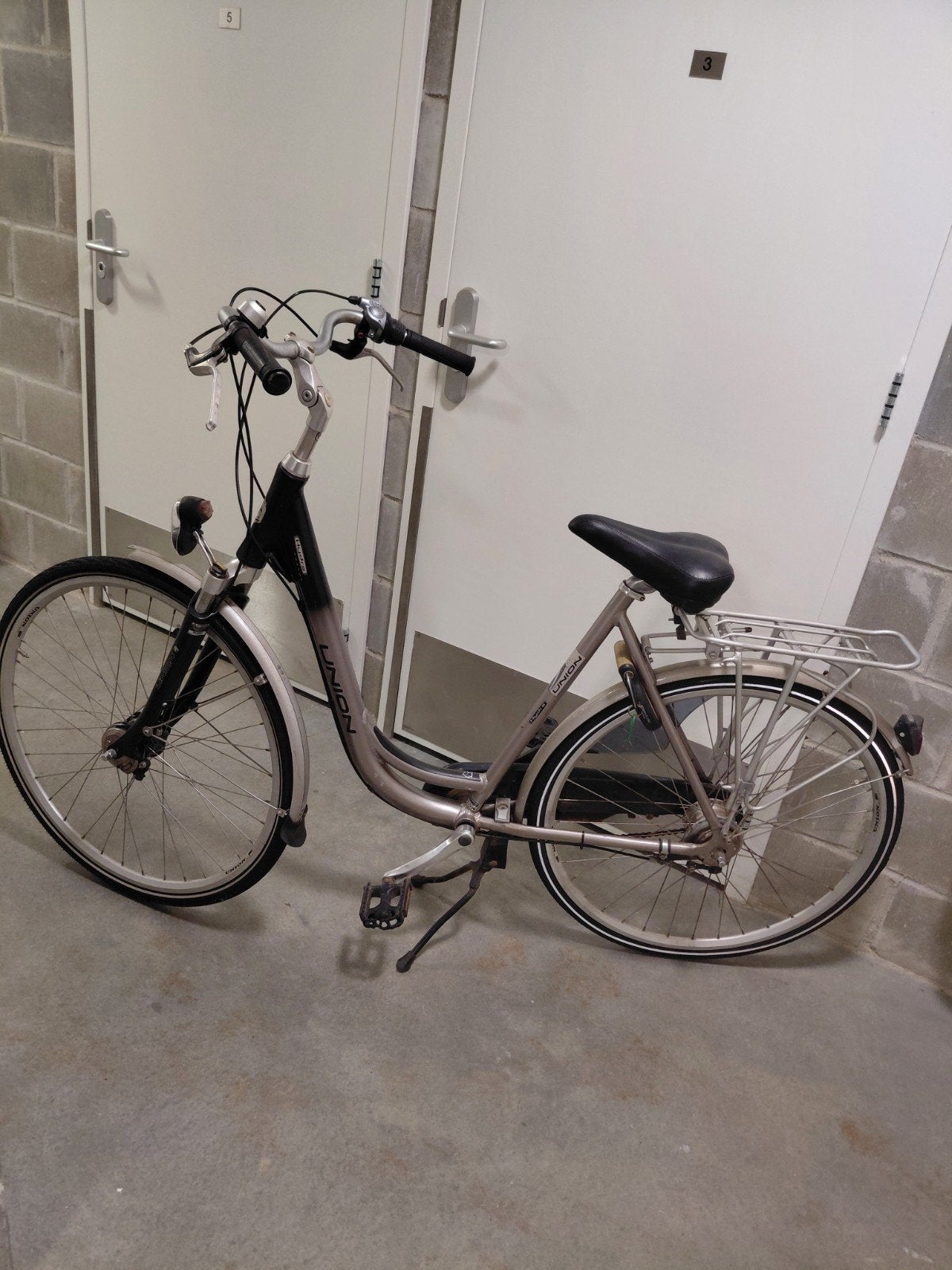 Union Hydra Damesfiets - Lage instap, Velgrem, 50 tot 53 cm, Ophalen, Overige merken