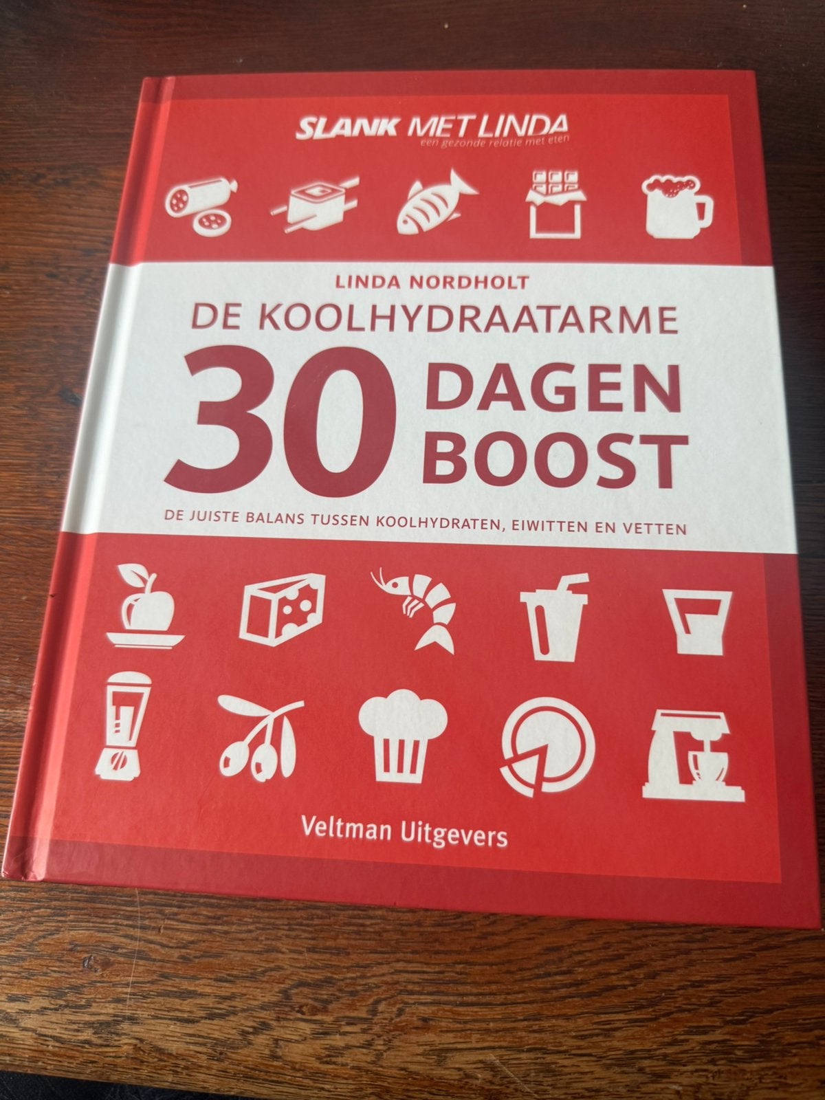 De koolhydraatarme 30 dagen boost- Linda Nordholt, Boeken, Ophalen of Verzenden, Zo goed als nieuw, Dieet en Voeding