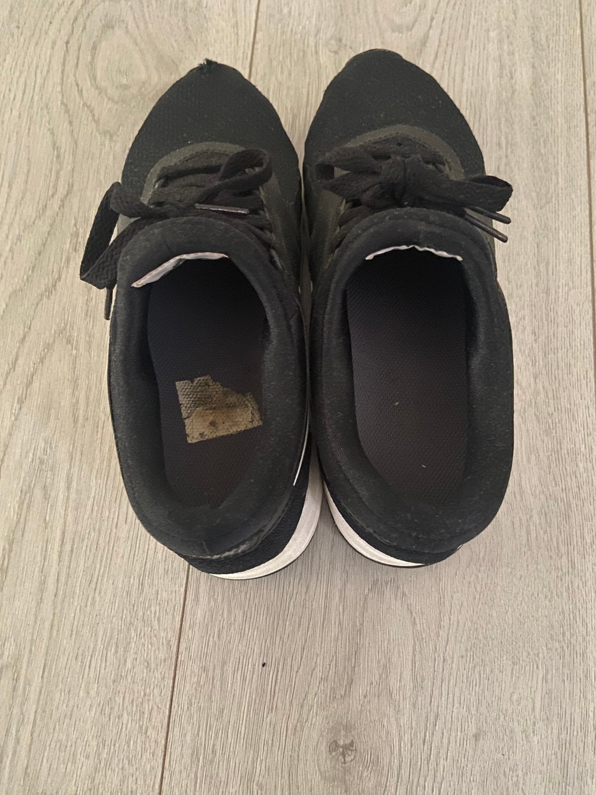 Gedragen dames Nike Air Max sneakers in maat 37,5, Zwart, Ophalen of Verzenden, Sneakers of Gympen, Gedragen