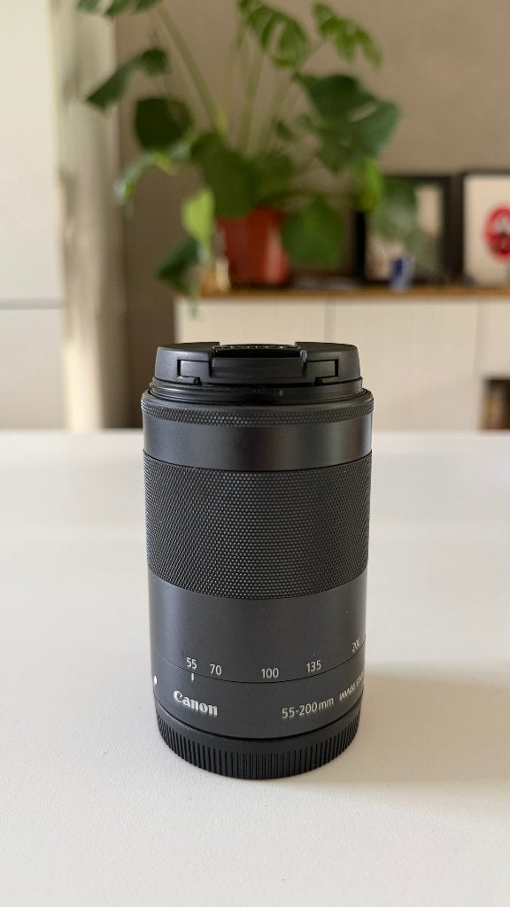 Canon EF-M 55-200mm f/4.5-6.3 IS STM - Excellent Condition, Audio, Tv en Foto, Fotografie | Lenzen en Objectieven, Ophalen, Canon