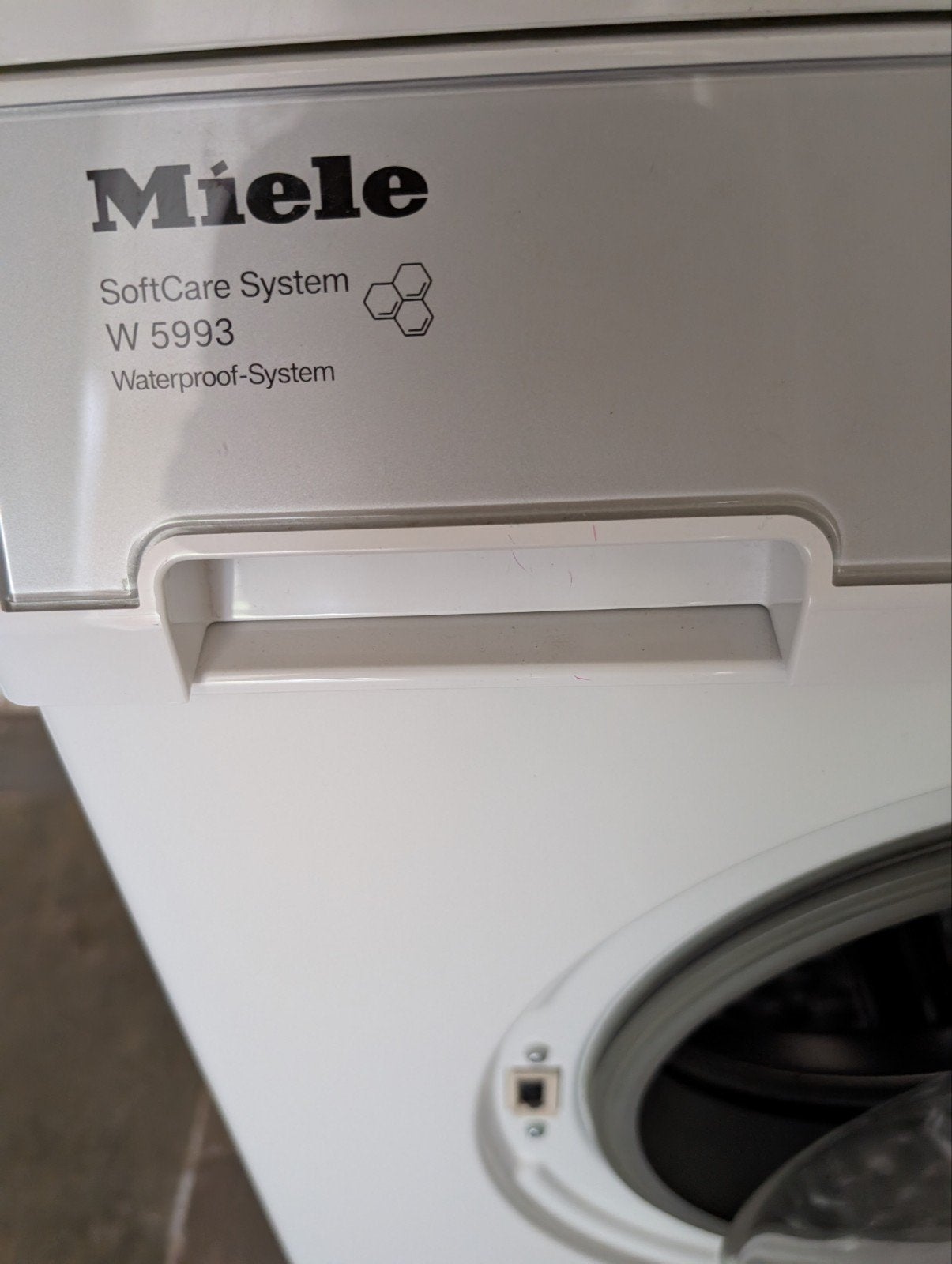 Goed werkende Miele W 5993 wasmachine nu, Ophalen, 1200 tot 1600 toeren, Gebruikt, 8 tot 10 kg