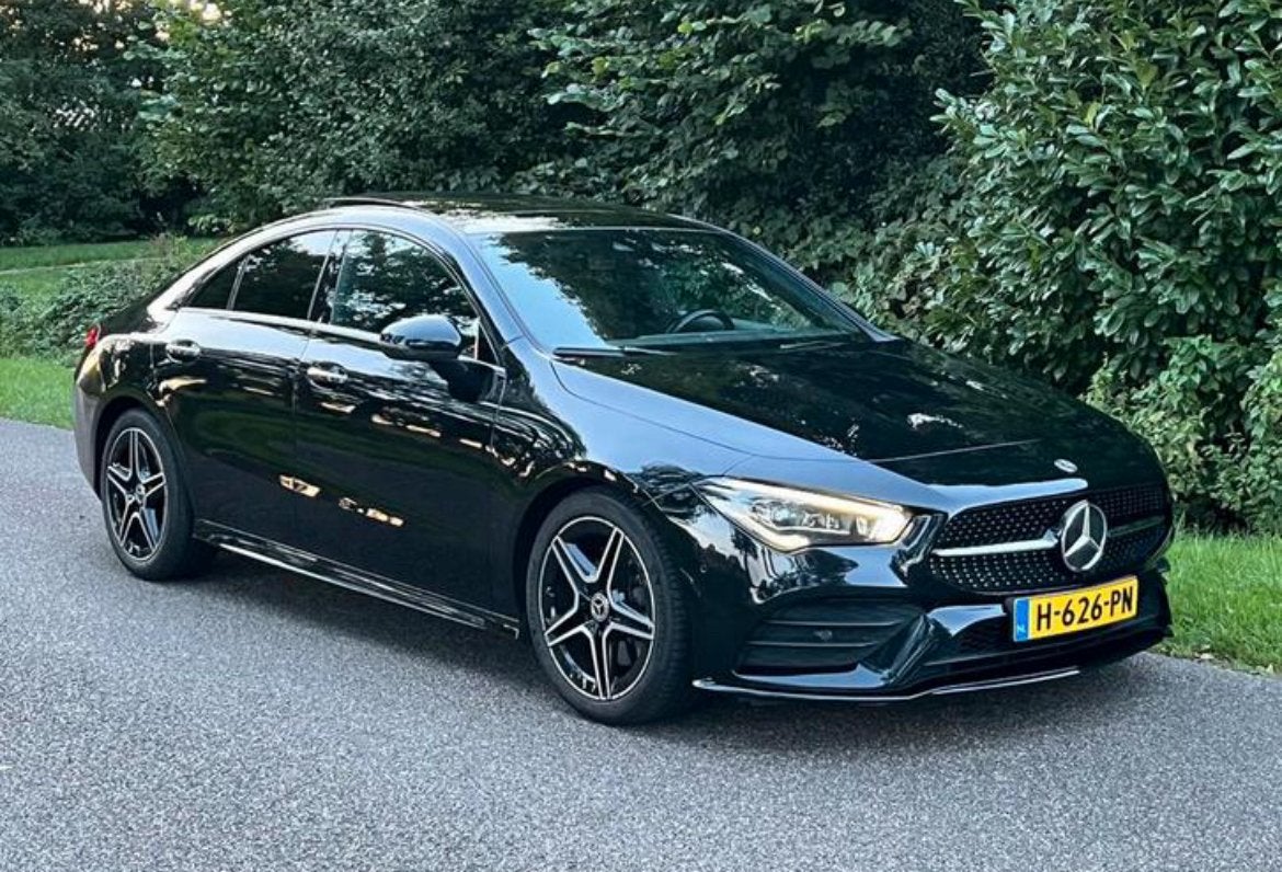 Mercedes-Benz CLA 200 163pk 7G-DCT 2020 Zwart, Ophalen of Verzenden, Gebruikt, Mercedes-Benz