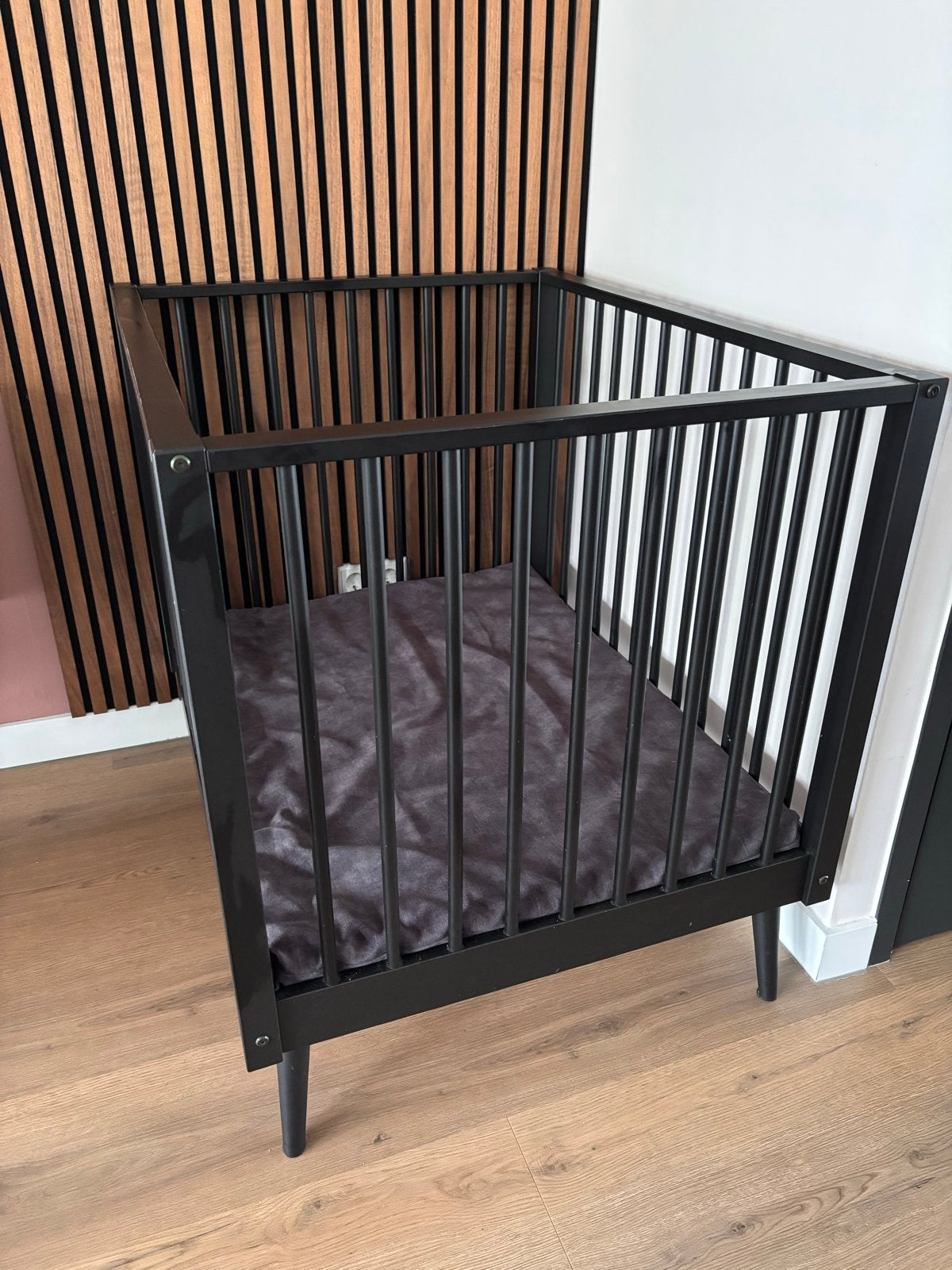 Europe Baby Evy Box Mat Zwart met matras en hoezen, Ophalen, Zo goed als nieuw, Overige typen