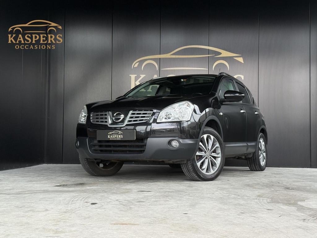 Nissan Qashqai 2.0 Acenta |Airco|Pano|Trekhaak|Nieuwe APK|, Auto's, Nissan, Voorwielaandrijving, Gebruikt, 4 cilinders, Zwart