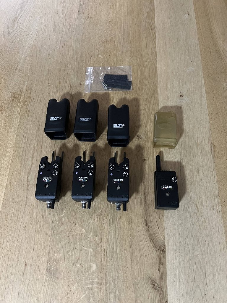Delkim TXI+ 3+1 paars met snag ears, Watersport en Boten, Ophalen of Verzenden, Zo goed als nieuw, Overige typen