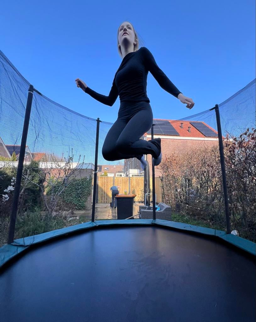 Octogonal 300 trampoline, Kinderen en Baby's, Speelgoed | Buiten | Trampolines, Ophalen, Gebruikt