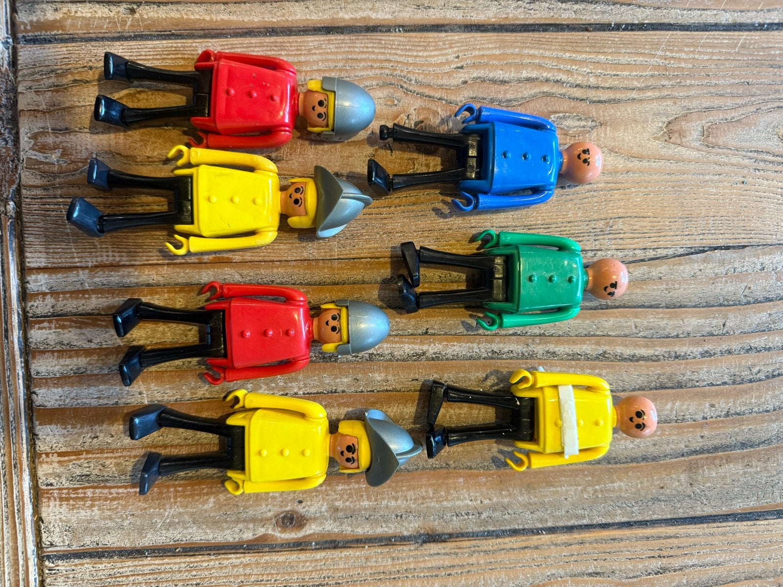 Playbig ridders en figuren - diverse kleuren, Kinderen en Baby's, Speelgoed | Playmobil, Gebruikt, Losse onderdelen, Ophalen of Verzenden
