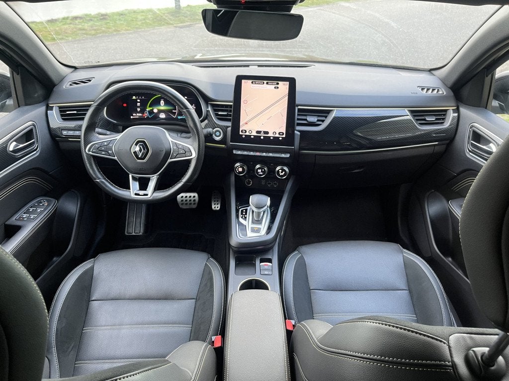 Renault Arkana 1.6 E-Tech hybrid 145PK R.S line / E-Tech eng, 4 cilinders, Overige brandstoffen, Zwart, Leder