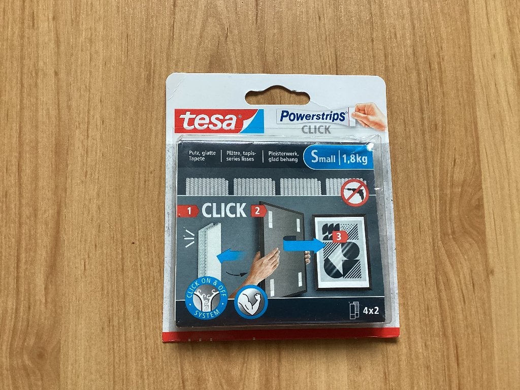 Tesa Powerstrips Click, Ophalen of Verzenden, Nieuw