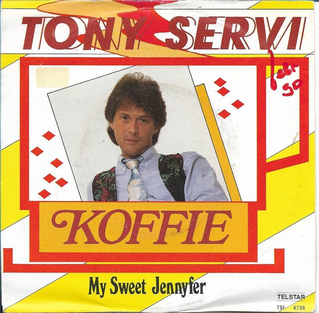 Tony Servi - Koffie (Telstar), Ophalen of Verzenden, Gebruikt, 7 inch, Nederlandstalig