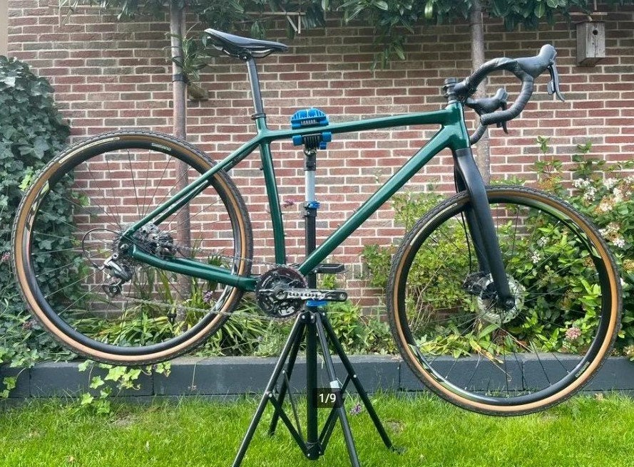 Custom Gravelbike - SRAM Rival 2x10 speed - maat M/L, Fietsen en Brommers, 28 inch, 10 tot 15 versnellingen, Heren, Aluminium