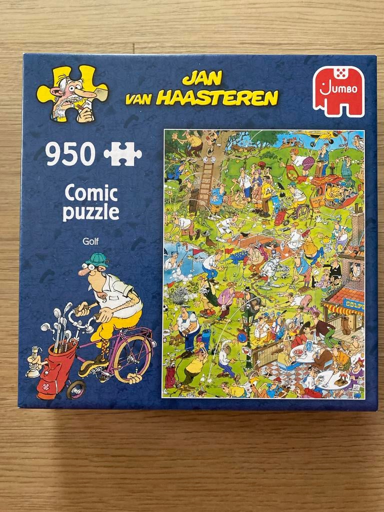 Jan van Haasteren Golf puzzel 950 stukjes, Ophalen of Verzenden, 500 t/m 1500 stukjes, Zo goed als nieuw, Legpuzzel