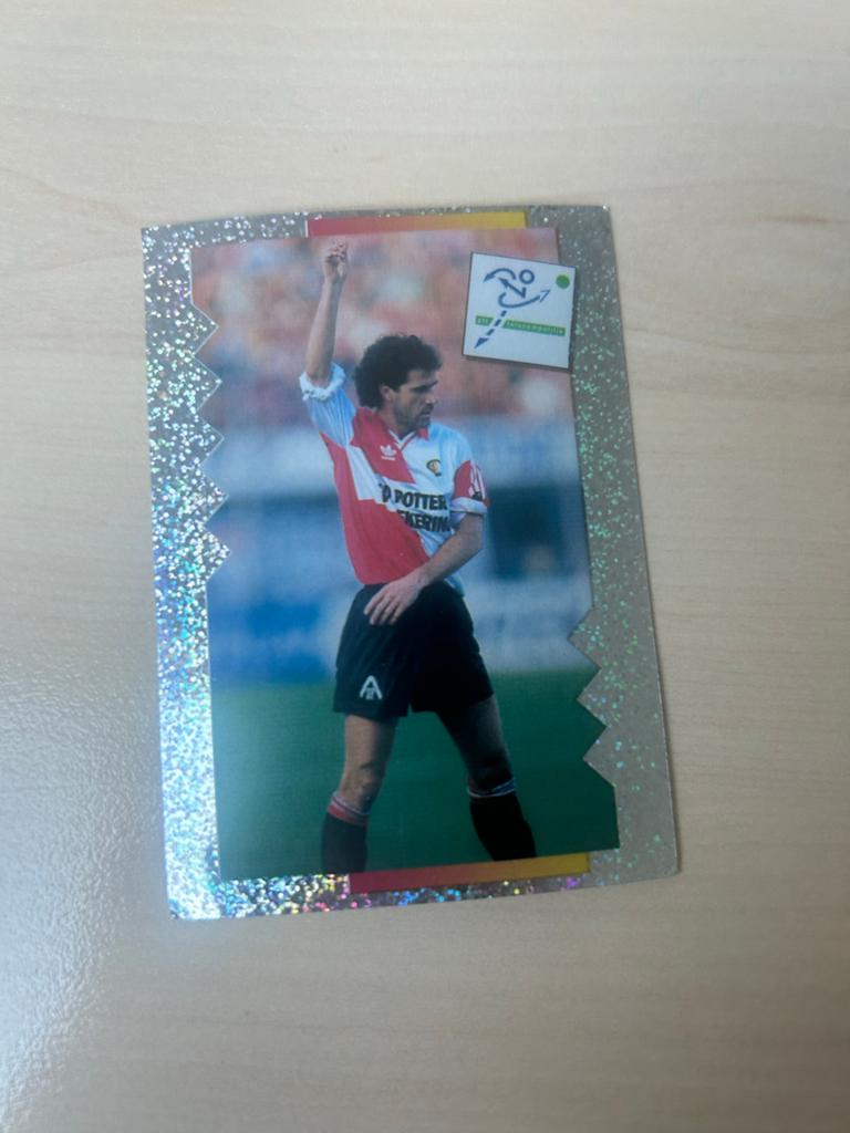 Panini Voetbal 95 sticker Bosz Feyenoord #56, Ophalen of Verzenden, Zo goed als nieuw, Sport