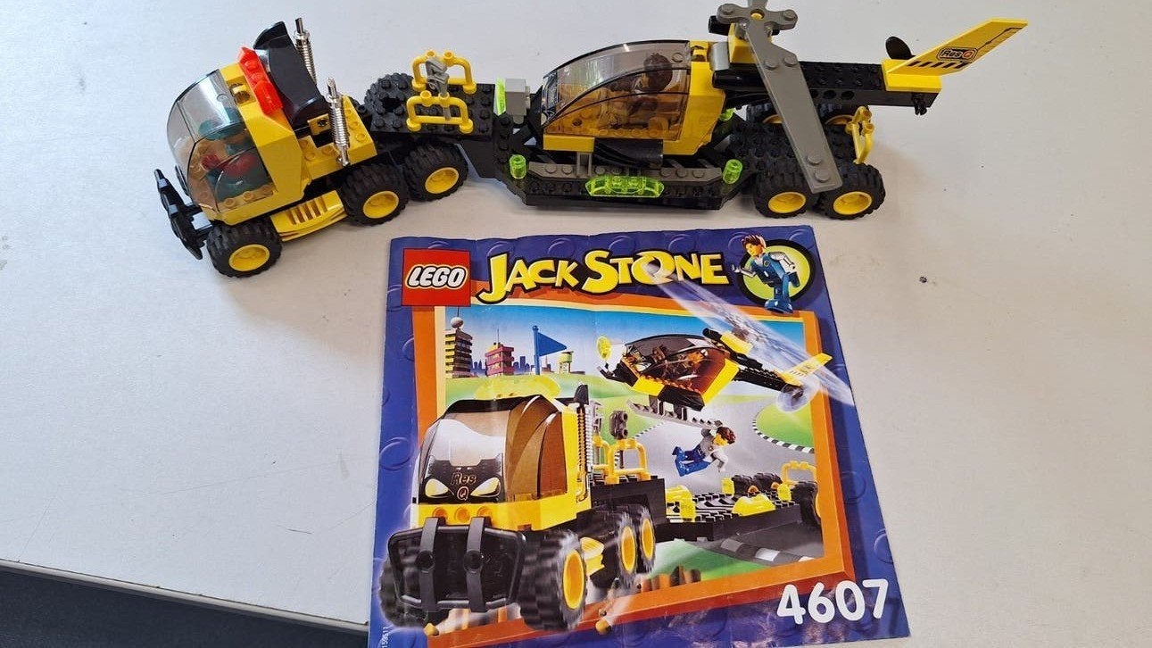 Lego Jack Stone 4607: Command Cruiser - Nagenoeg Compleet, Ophalen of Verzenden, Zo goed als nieuw