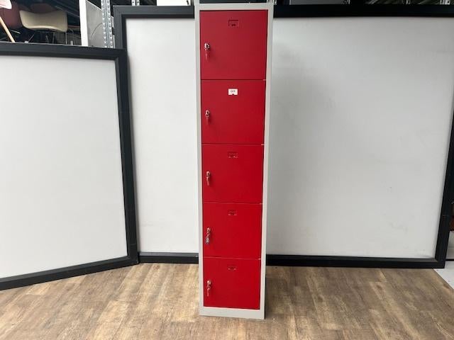 5 Deurs – Lockerkast, 200 cm of meer, Ophalen of Verzenden, Minder dan 150 cm, Metaal