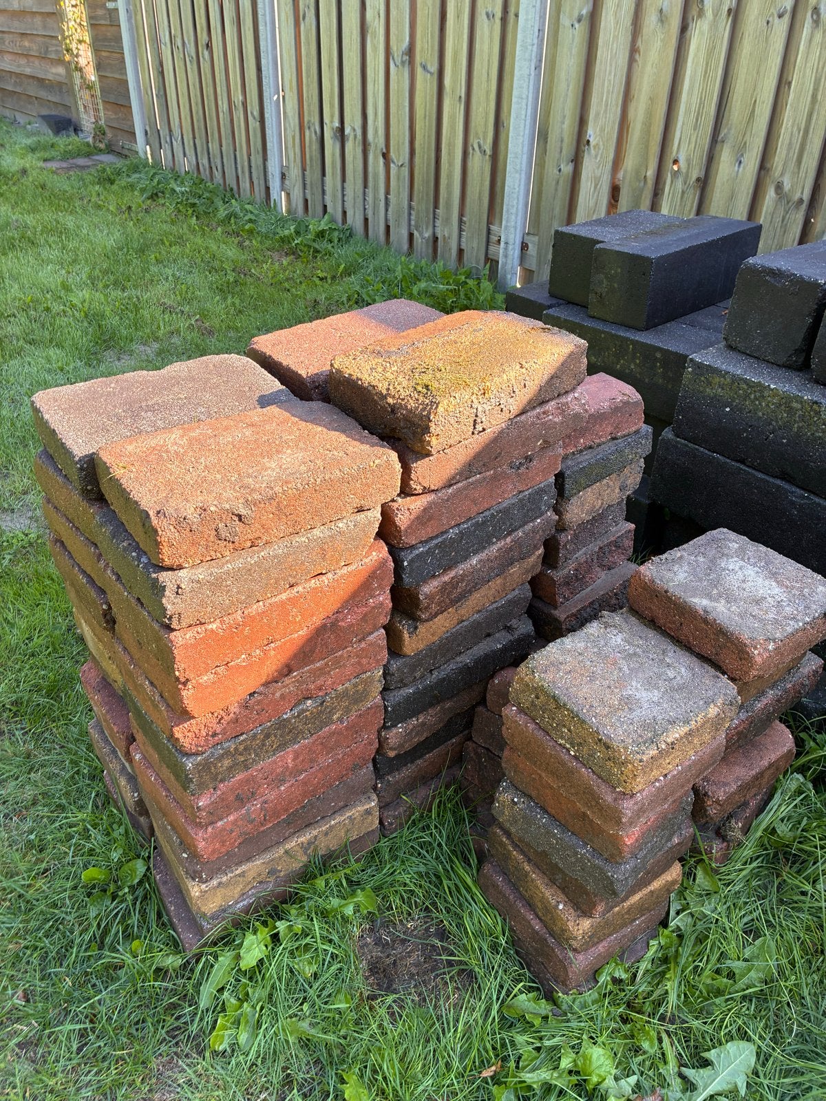 cobblestones ca. 6 m2 voor tuin of oprit, Ophalen, Gebruikt, Klinkers, 5 tot 10 m²