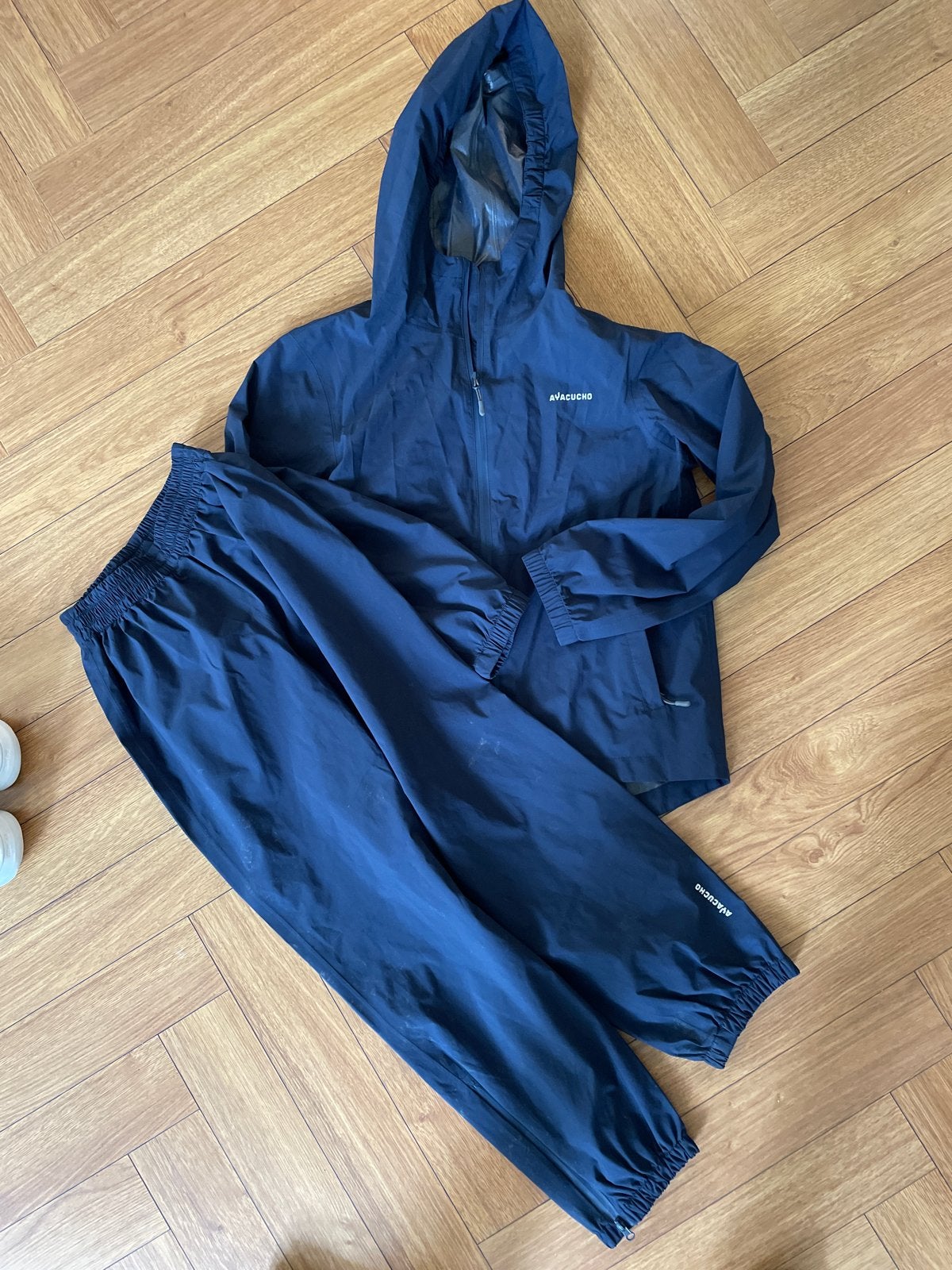 Avacucho Regenpak - Donkerblauw maat 140, Kinderen en Baby's, Ophalen of Verzenden, Zo goed als nieuw