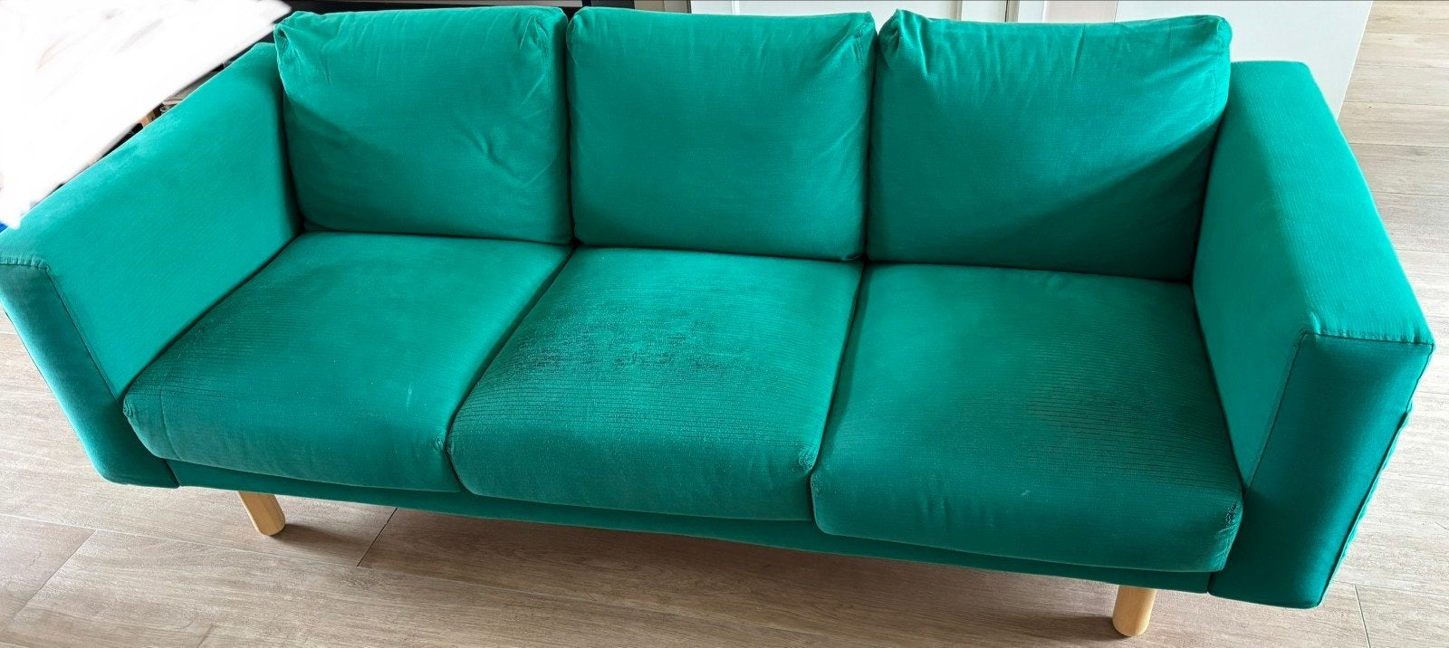 Ikea Norsborg groen 3-persoons - gratis mee te nemen, Ophalen, Gebruikt, Driepersoons, 75 tot 100 cm