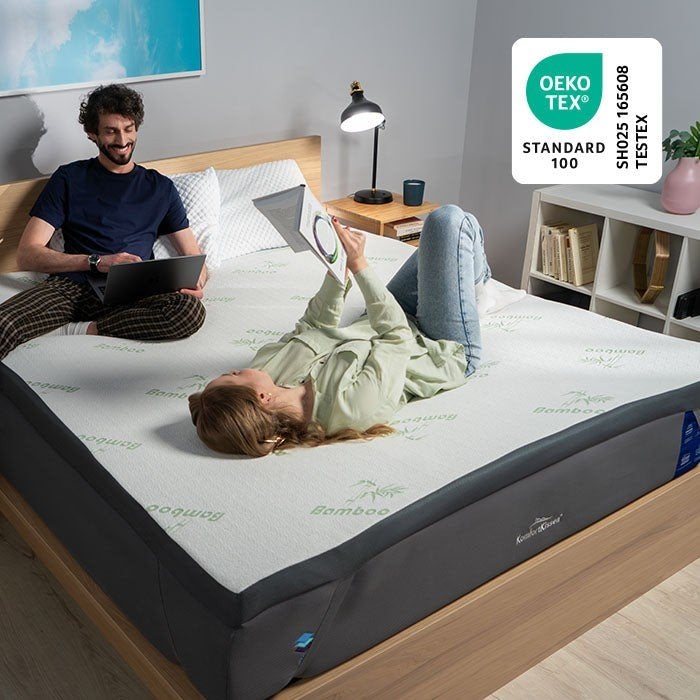 Premium Comfort Topper - Gel-Memory-Schuim Matras Topper, Huis en Inrichting, Slaapkamer | Matrassen en Bedbodems, Ophalen, Tweepersoons