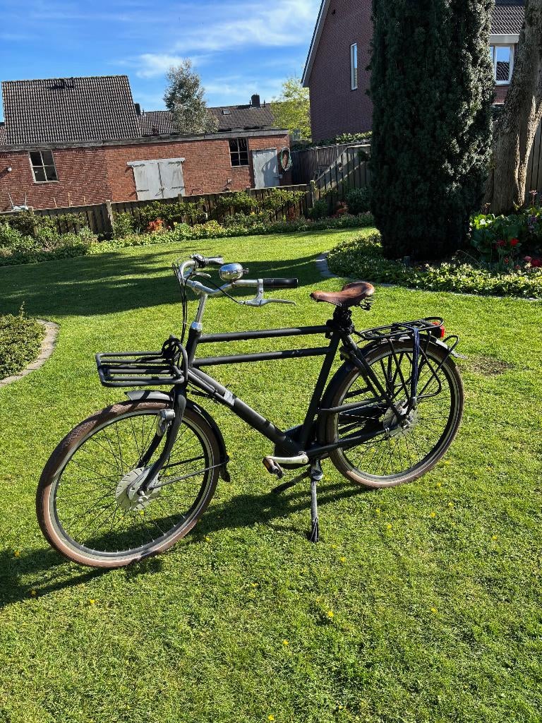 Azur heren transport fiets, Gebruikt, Versnellingen, 57 tot 61 cm, Trommelrem