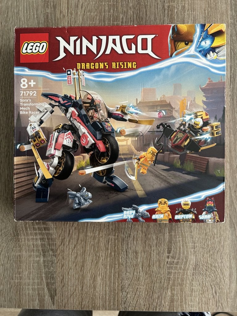 LEGO NINJAGO Sora's Transformerende Mecharacemotor  71792, Niet ingevuld, Niet ingevuld, Niet ingevuld