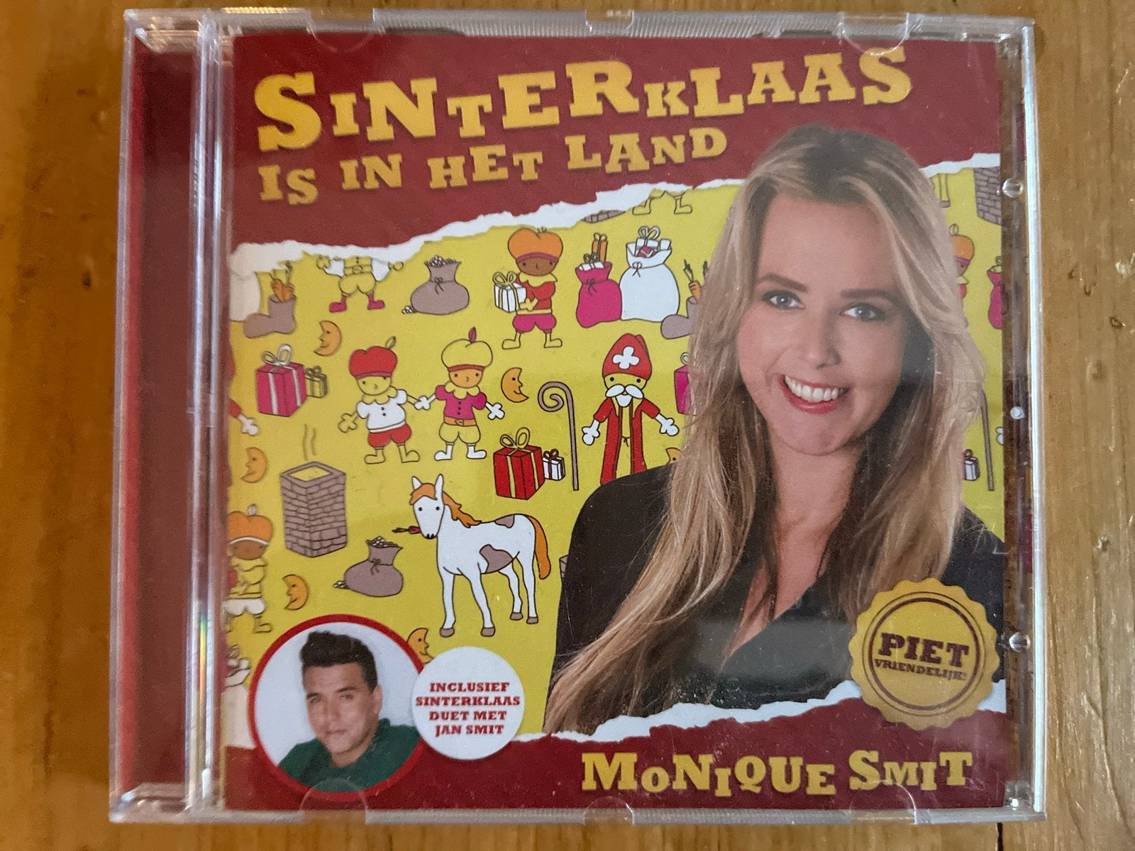 Monique Smit - Sinterklaas is in het Land CD (2015), Cd's en Dvd's, Ophalen of Verzenden, Zo goed als nieuw, Sinterklaas, Inclusief doosje