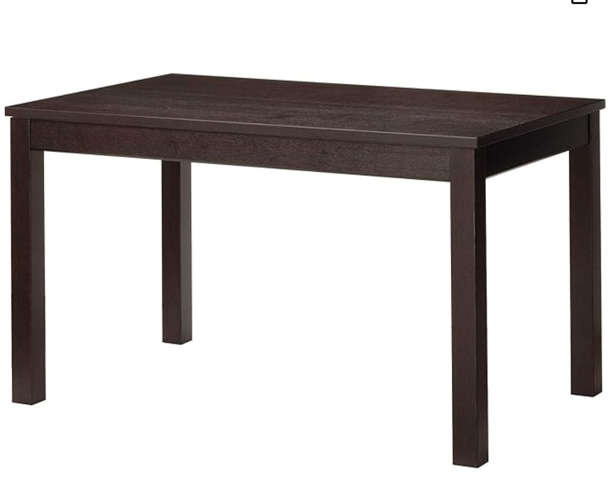 Dining Table 130*80, wood, Ophalen, Zo goed als nieuw, Rechthoekig, 50 tot 100 cm