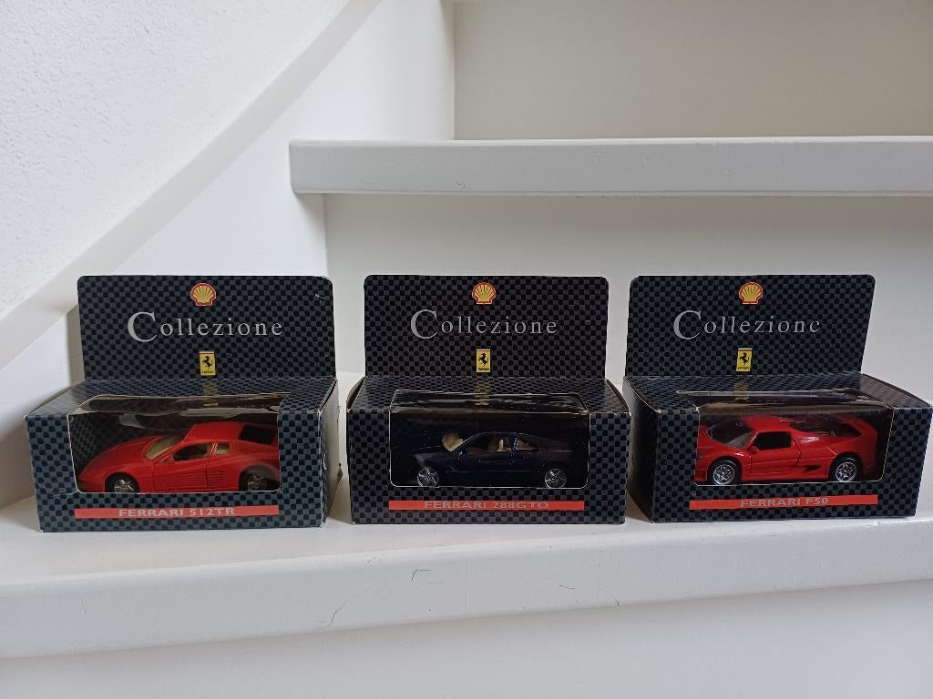 3X COLLEZIONE FERRARI NIEUW 7 EURO PER STUK, Hobby en Vrije tijd, Ophalen of Verzenden, Nieuw, Auto, Bburago