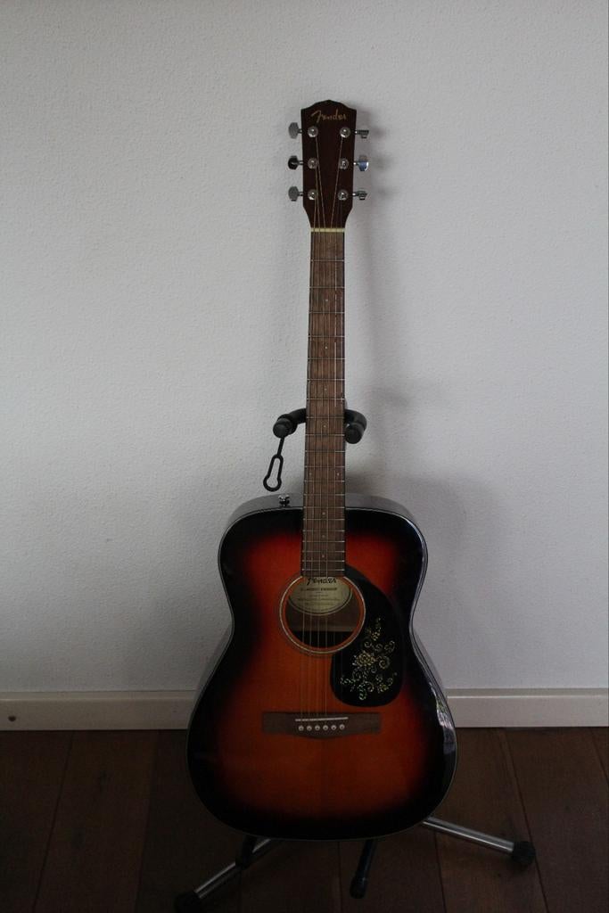 Fender CC60-S Concert Sunburst, Ophalen of Verzenden, Zo goed als nieuw, Hollow body, Fender